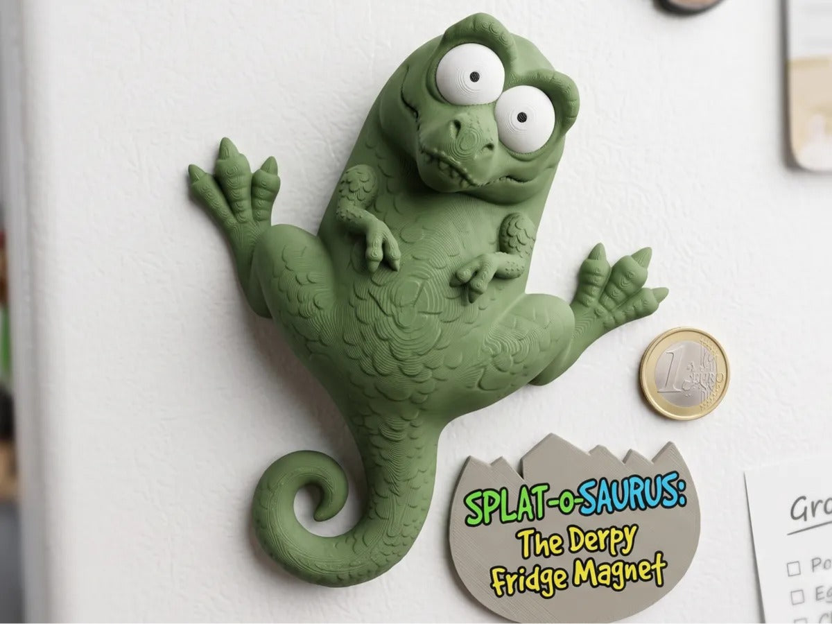 Splat-o-Saurus The Derpy Fridge Magnet
