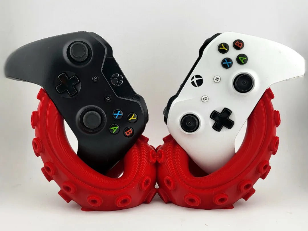 Xbox two Controller Holder tentacle stand_01