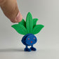 3D Printed Oddish DIY Puzzle Model Kit | Buildable Collectible Figure