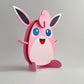 3D Printed Wigglytuff DIY Puzzle Model Kit | Buildable Collectible Figure