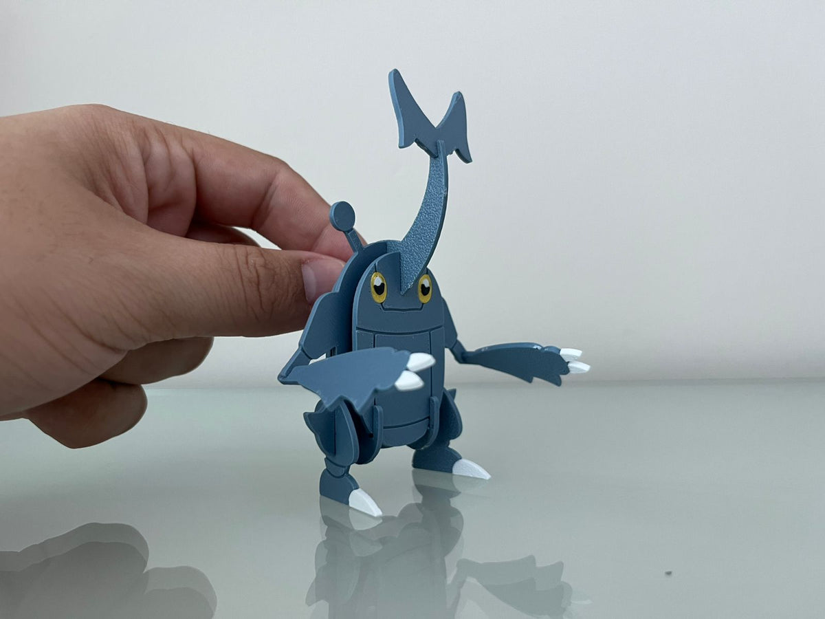 Pokemon #214 - Heracross kit card