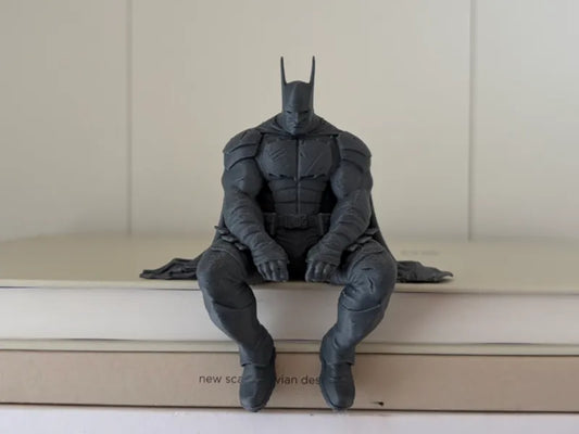 037 Absolute Batman Sitting on Shelf Figure
