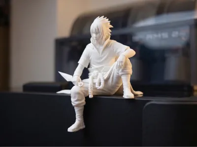 038 Sitting Sasuke Uchiha - Monitor buddy