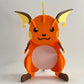 3D Printed Raichu DIY Puzzle Model Kit | Buildable Collectible Figure