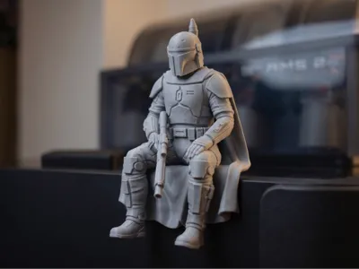 041 Sitting Boba Fett - Monitor buddy