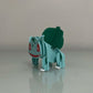 3D Printed Bulbasaur DIY Puzzle Model Kit | Buildable Collectible Figure