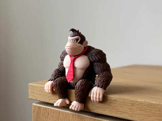 054 Donkey Kong Sitting on Ledge Shelf  Nintendo