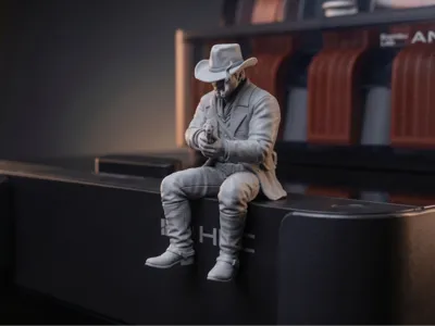 056 Arthur Morgan Sitting - Red Dead Redemption 2
