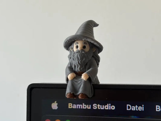059 Ledge Mini Gandalf   Sitting on Monitor or Shelf