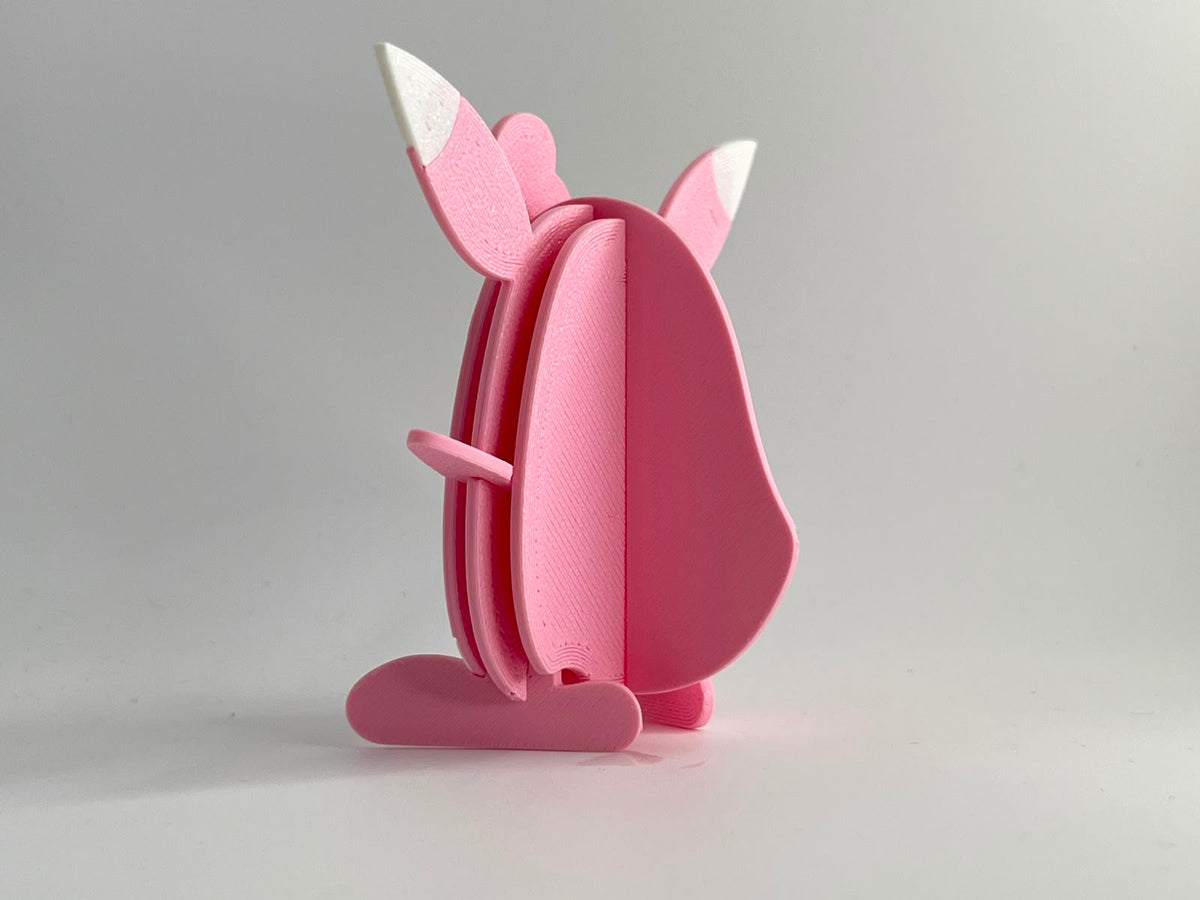 3D Printed Wigglytuff DIY Puzzle Model Kit | Buildable Collectible Figure