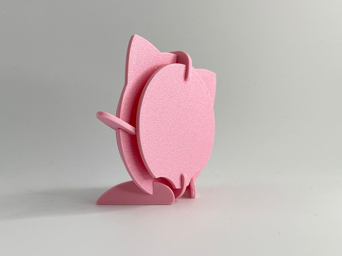 3D Printed Jigglypuff DIY Puzzle Model Kit | Buildable Collectible Figure
