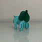 3D Printed Bulbasaur DIY Puzzle Model Kit | Buildable Collectible Figure