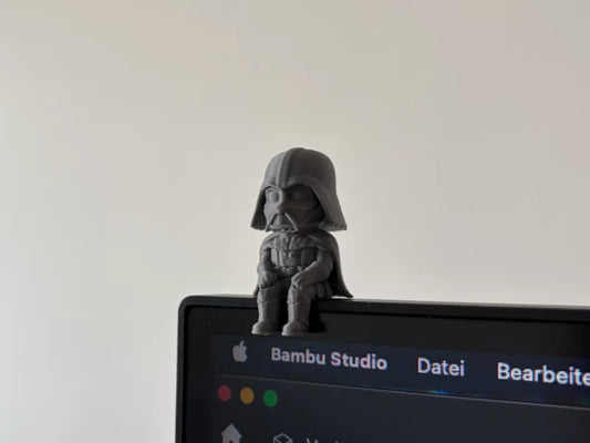061 Mini Dart Vader  Sitting on Monitor or Shelf