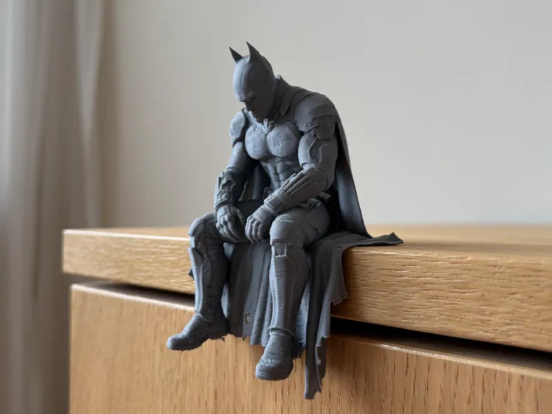 064 Batman Sitting on Ledge Figure  Arkham Knight