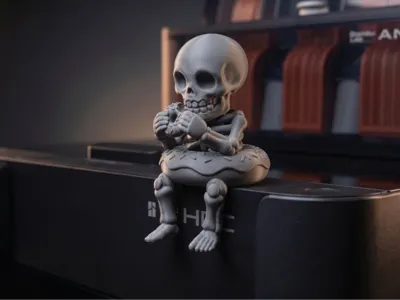 067 Snack to the Bone - Eating Skeleton