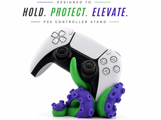 PS5 Controller Stand – Tentacle Gaming Holder_01