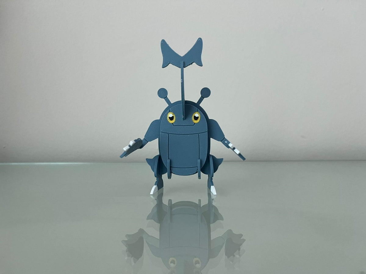 Pokemon #214 - Heracross kit card