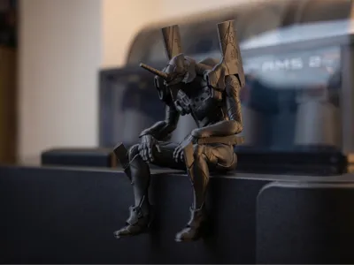 075 Evangelion EVA-01 - Pensive pose