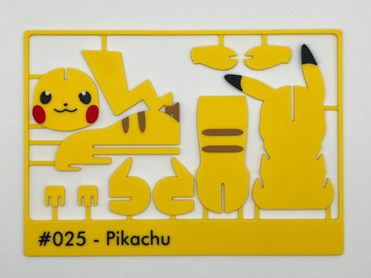 Pokemon #025 - Pikachu kit card