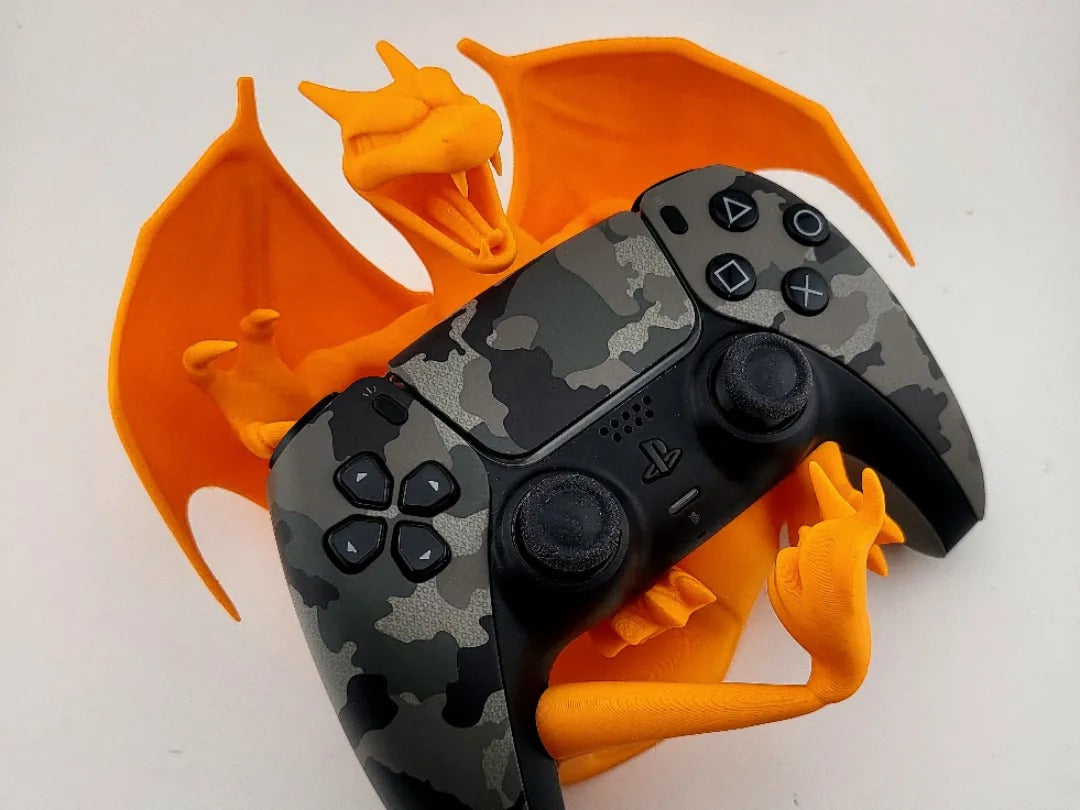 Charizard PS5 Controller Holder Pokemon Dragon_01