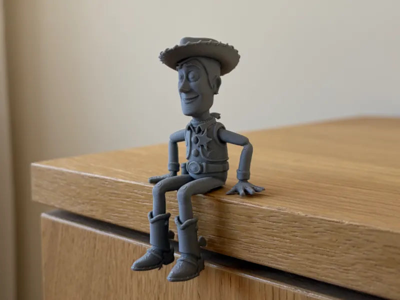 081 Woody Sitting on Ledge Shelf Figure  Toy Story