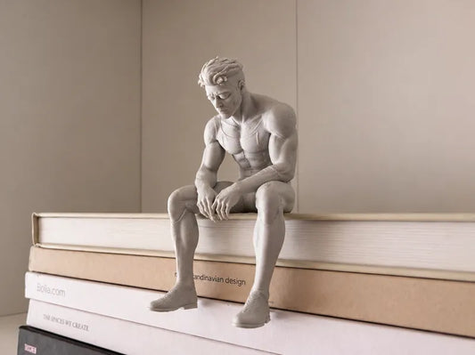 086 Invincible Sitting on Ledge Figure