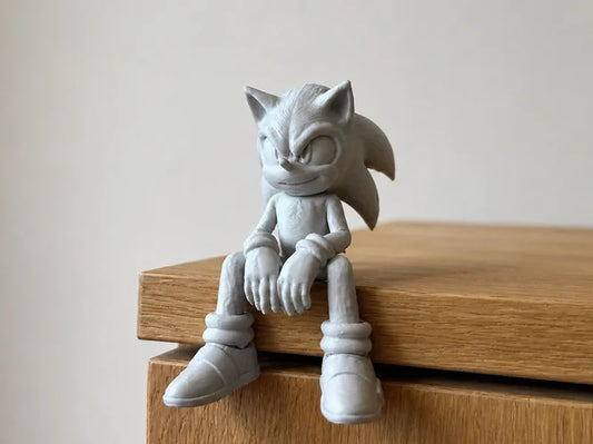 089 Sonic Sitting on Ledge Figure
