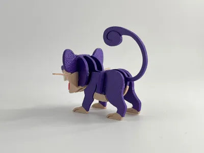 Pokemon #019 - Rattata kit card