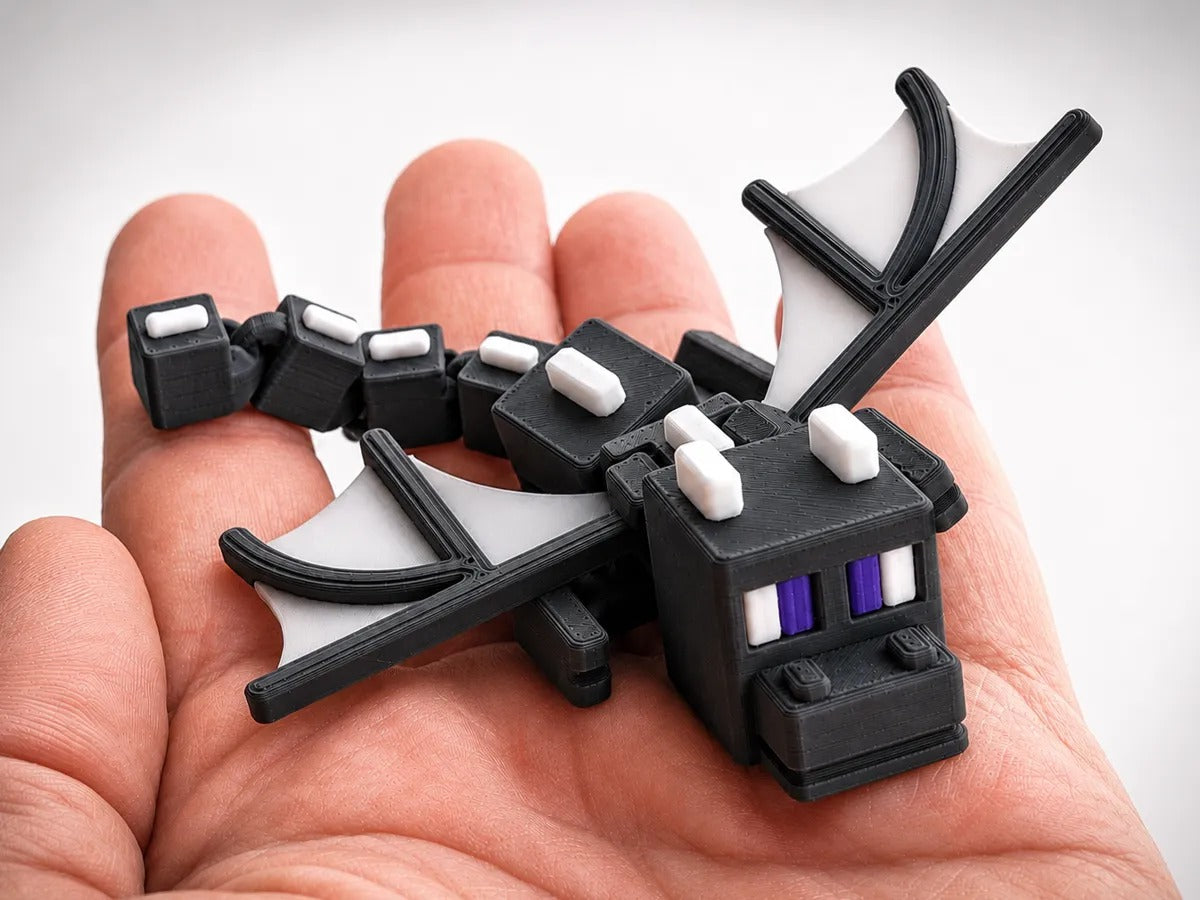 mini Articulated Ender Dragon - Cute pocket dragon