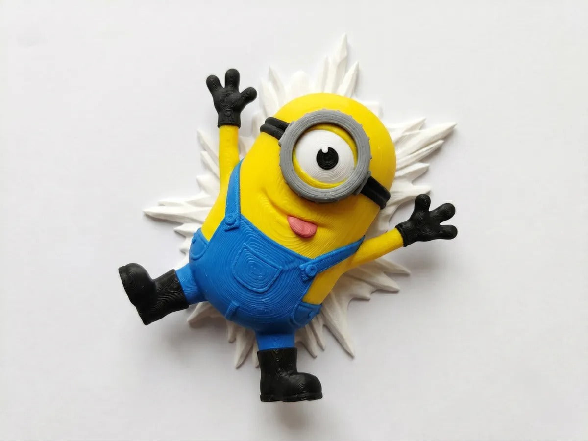 Splat! Minion Fridge Crash Magnet