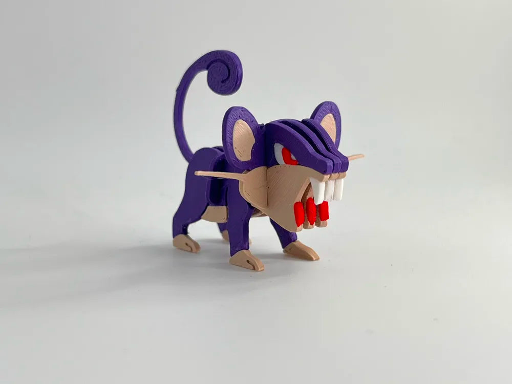 Pokemon #019 - Rattata kit card