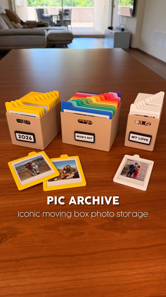 PIC ARCHIVE™ | ICONIC MOVING BOX PHOTO STORAGE
