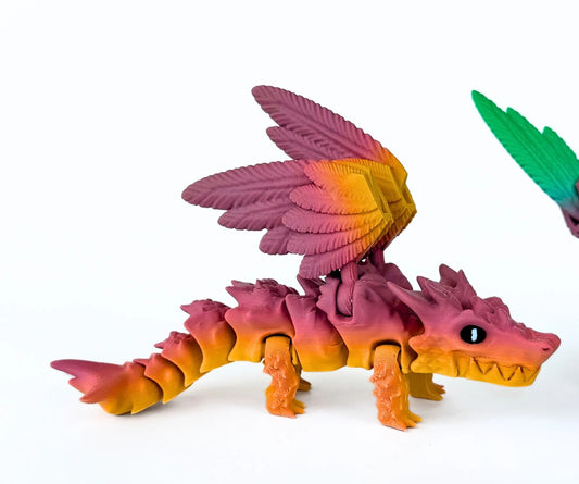 Gargoyles - Winged Dragon - Non-Movable-Jaw-Ed.