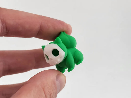 Bulbasaur Style Kawaii Skeleton Mini