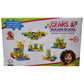 Battery Operated 81pcs Rotating Building Blocks with Gears for STEM Learning