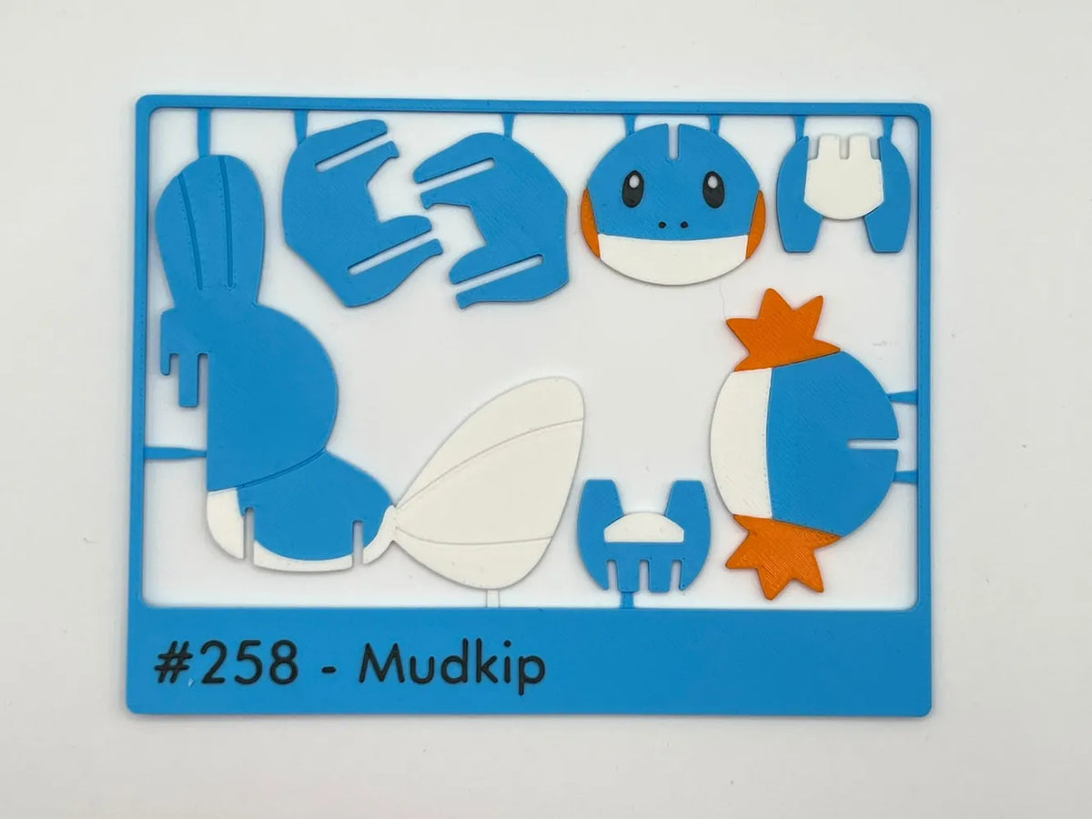Pokemon #258 - Mudkip Kit Card