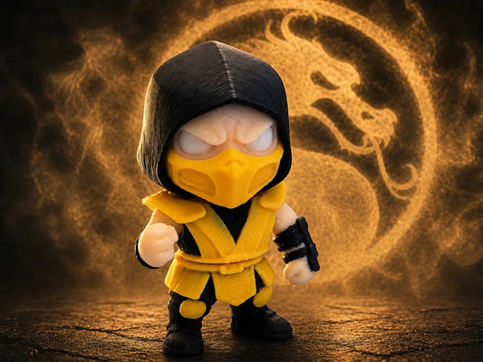 29 Mini Flexi Scorpion (Mortal Kombat)
