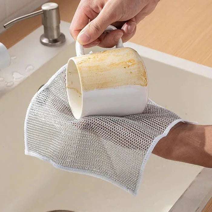 UltraClean Non-Scratch Wire Dishcloths (Pack of 10 & 15)