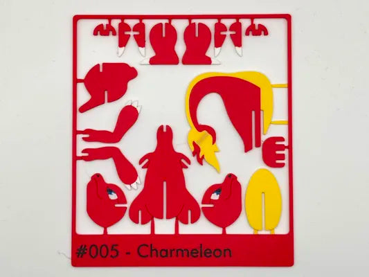Pokemon #005 - Charmeleon kit card