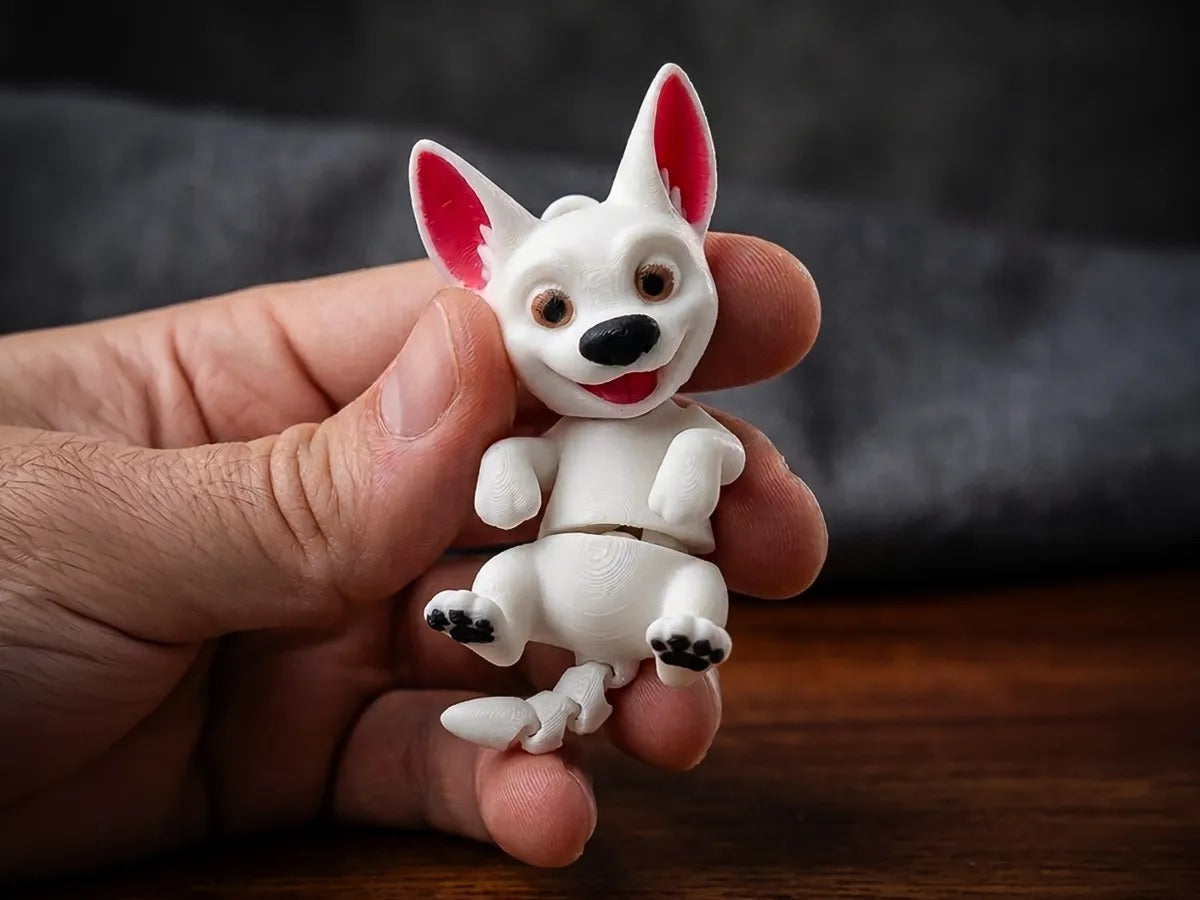 33 Cute Articulated Dog (Bolt)