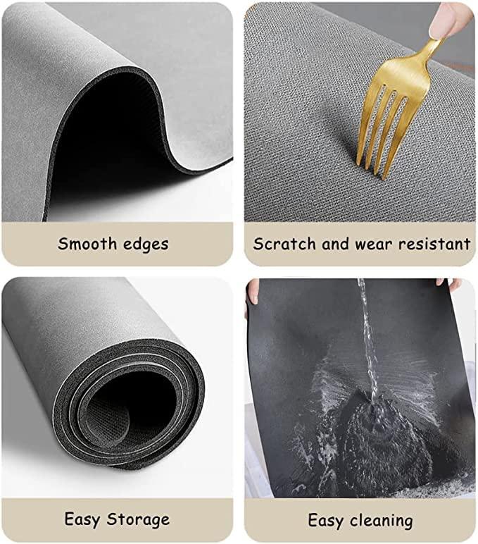 Quick Drying Kitchen Mat - Pack of 2