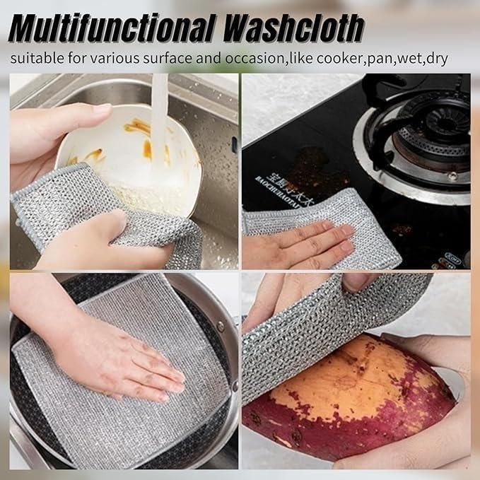 UltraClean Non-Scratch Wire Dishcloths (Pack of 10 & 15)