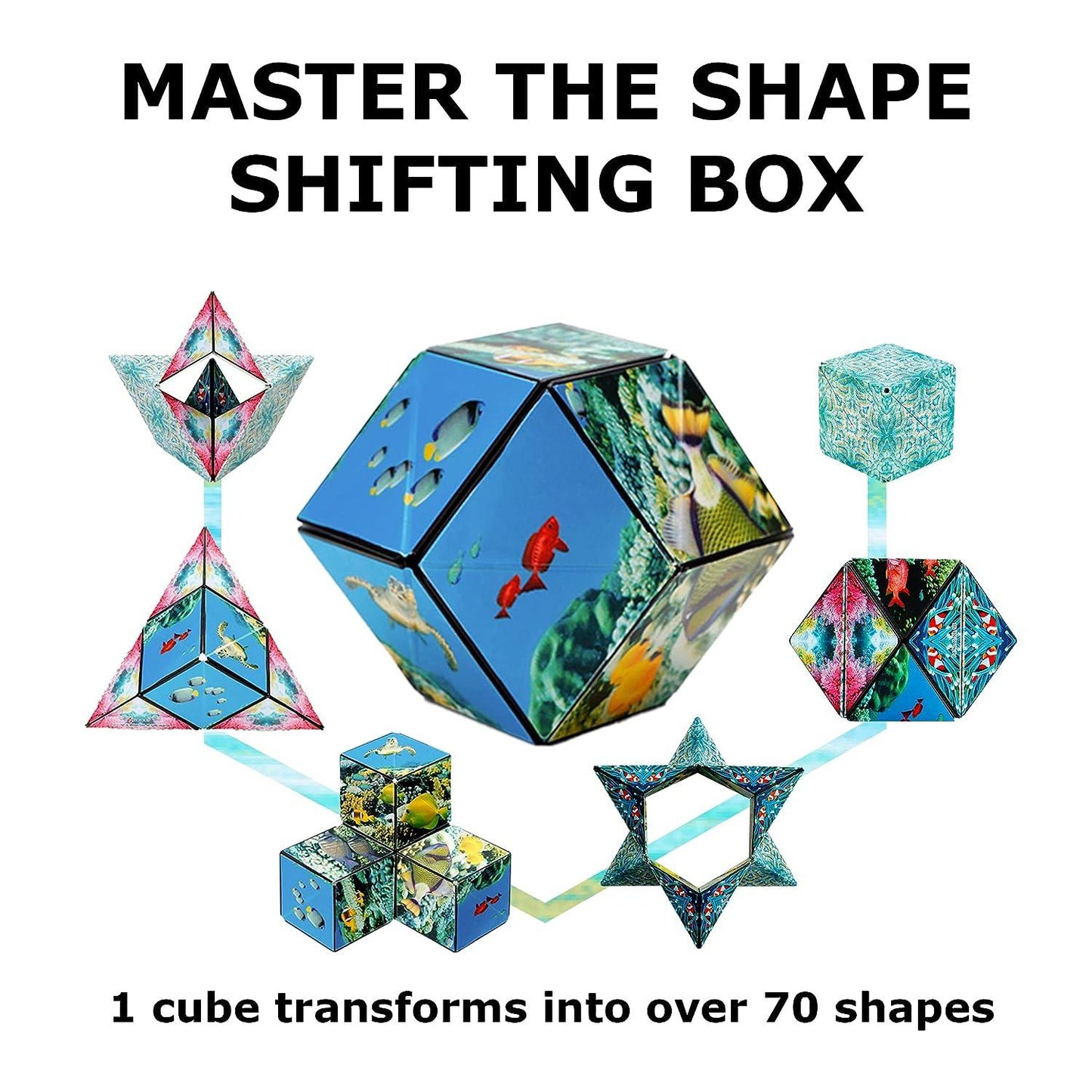SHASHIBO-Magnetic Shape Shifting Cube