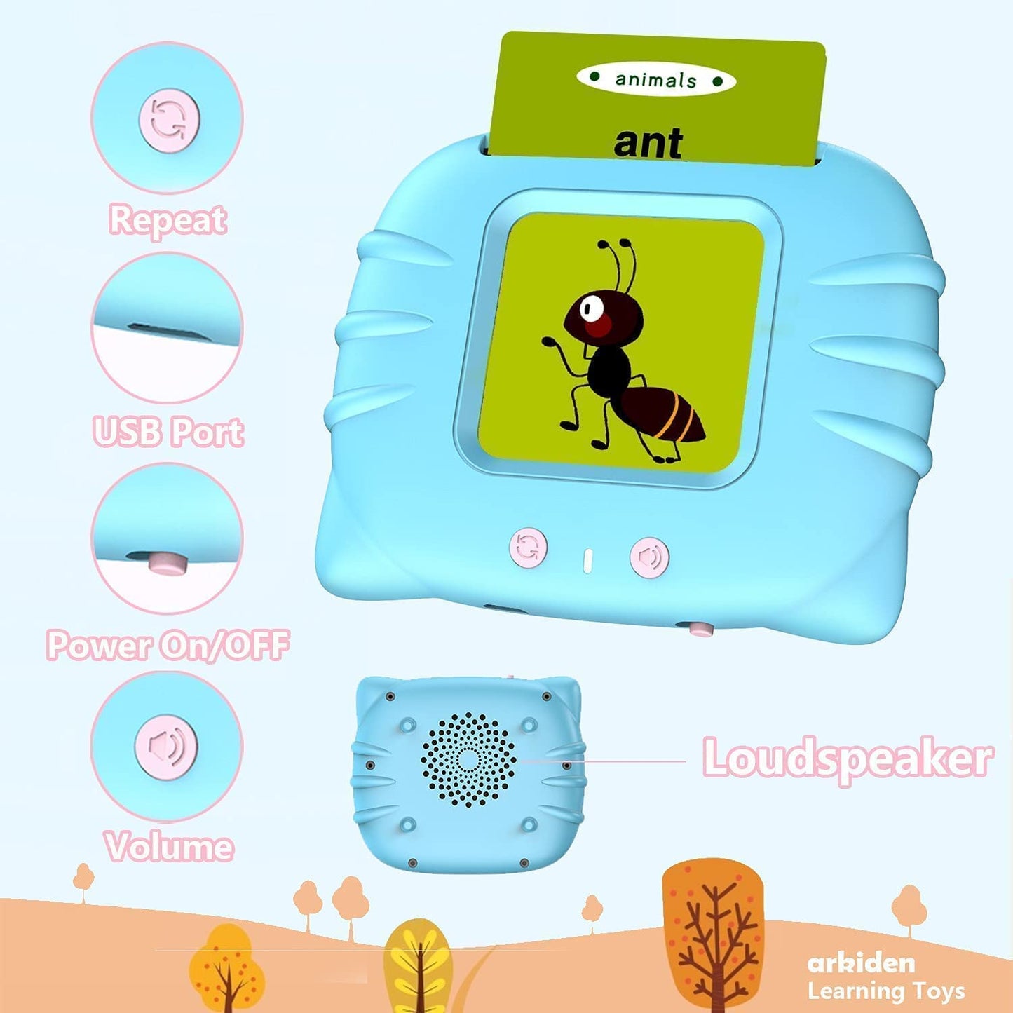 Children's Preschool Talking Cards