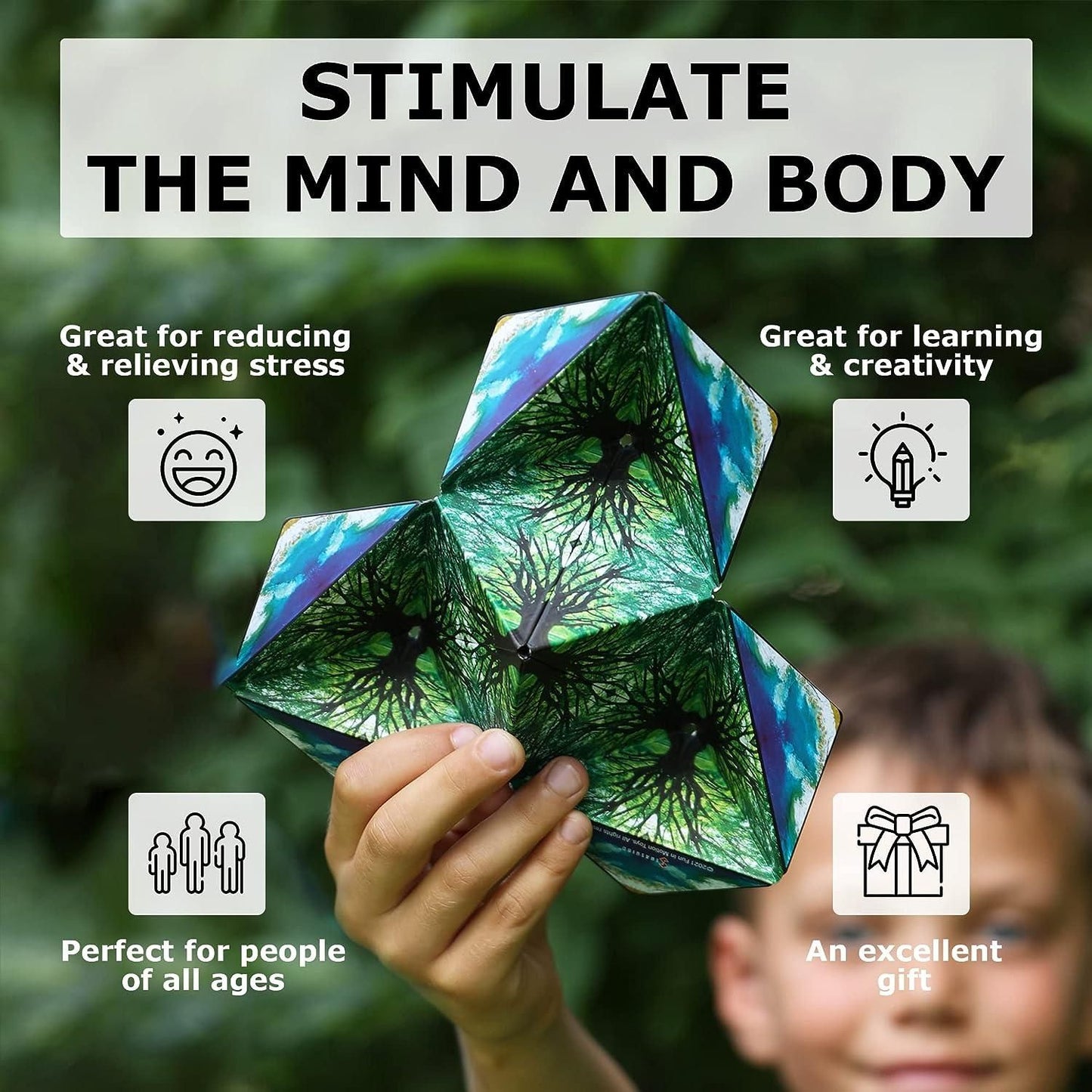 SHASHIBO-Magnetic Shape Shifting Cube