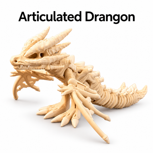 Dreadwing - Flappy Skeleton Dragon Print-In-Place