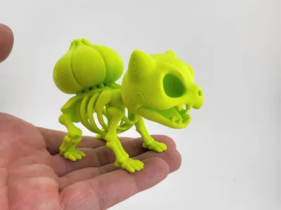 Bulbasaur pokemon Skeleton Creepy Cute Toy