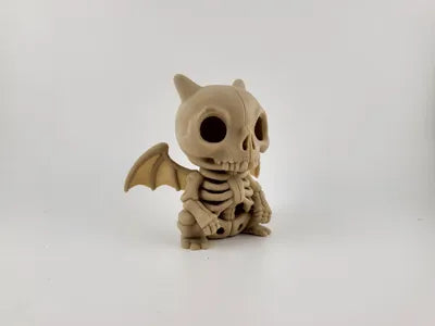 Charizard Skeleton  Stylized 3D Printed Dragon