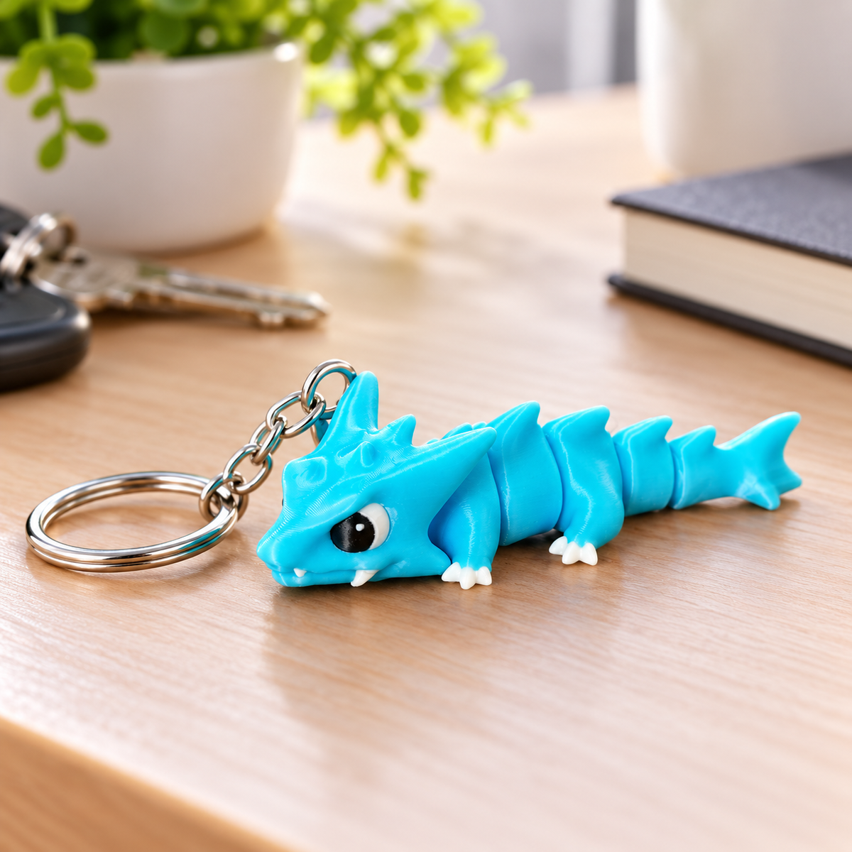 Neobite - Mini Articulated Dragon (+Keychain)