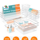 Multipurpose Clear Drawer Organizer